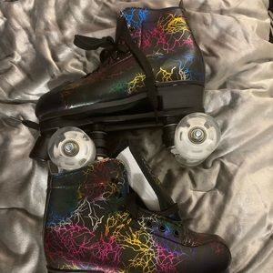 Light up Roller skates with soft rubber(good gripping)  wheels. Women’s 8 men 7